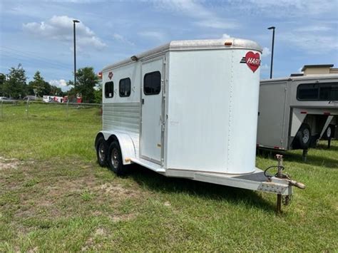 For more information on this trailer please contact our office 806-722-0480 email wildwesttrailersyahoo. . Used hart 2 horse bumper pull trailer